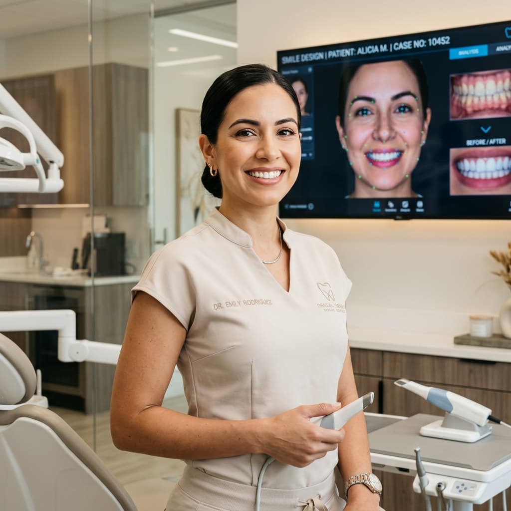 Dr. Emily Rodriguez, Cosmetic Specialist & Smile Architect