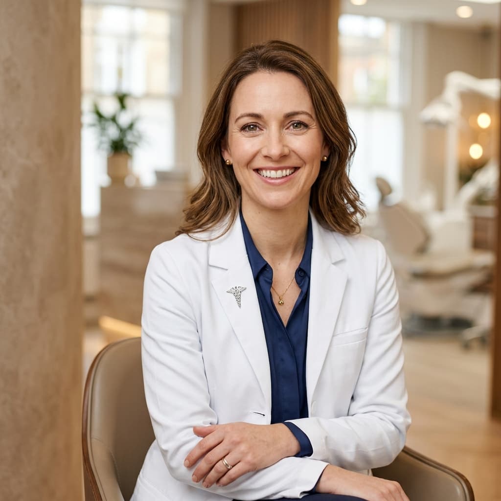 Dr. Sarah Mitchell, Founder & Lead Dentist